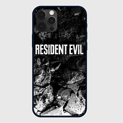 Чехол для iPhone 12 Pro Resident Evil black graphite, цвет: 3D-черный
