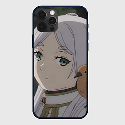 Чехол для iPhone 12 Pro Sousou no Frieren Фрирен cute, цвет: 3D-черный