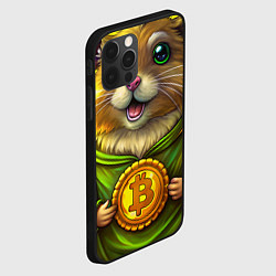 Чехол для iPhone 12 Pro Пушистик и криптовалютные сбережения, цвет: 3D-черный — фото 2