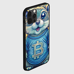 Чехол для iPhone 12 Pro Хомяк и цифровые активы, цвет: 3D-черный — фото 2