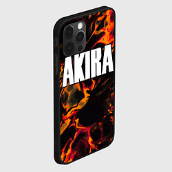 Чехол для iPhone 12 Pro Akira red lava, цвет: 3D-черный — фото 2