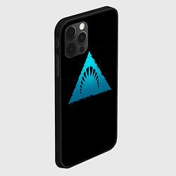 Чехол для iPhone 12 Pro Depth Hunter, цвет: 3D-черный — фото 2