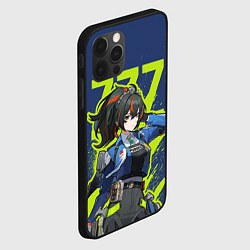 Чехол для iPhone 12 Pro Zhu Yuan - Zenless Zone Zero, цвет: 3D-черный — фото 2