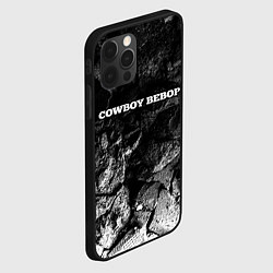 Чехол для iPhone 12 Pro Cowboy Bebop black graphite, цвет: 3D-черный — фото 2
