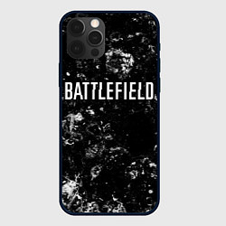 Чехол для iPhone 12 Pro Battlefield black ice, цвет: 3D-черный