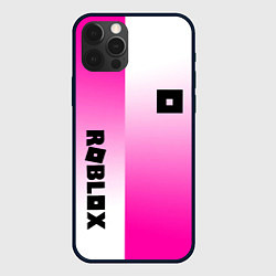 Чехол для iPhone 12 Pro Roblox geometry gradient, цвет: 3D-черный