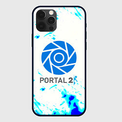 Чехол для iPhone 12 Pro Portal краски, цвет: 3D-черный