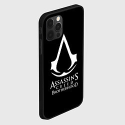 Чехол для iPhone 12 Pro Assassins Creed brotherhood, цвет: 3D-черный — фото 2