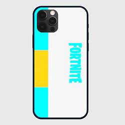 Чехол для iPhone 12 Pro Fortnite geometry color, цвет: 3D-черный