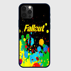 Чехол iPhone 12 Pro Fallout цветные краски