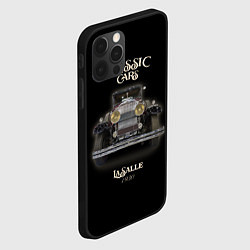Чехол для iPhone 12 Pro Классические автомобили Cadillac LaSalle, цвет: 3D-черный — фото 2