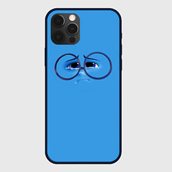 Чехол для iPhone 12 Pro Эмоция печаль - глаза крупно, цвет: 3D-черный