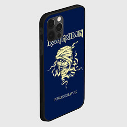 Чехол для iPhone 12 Pro Iron Maiden powerslave rock, цвет: 3D-черный — фото 2