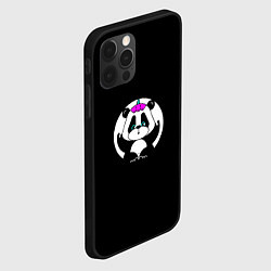 Чехол для iPhone 12 Pro Йоганутая пандарожка, цвет: 3D-черный — фото 2