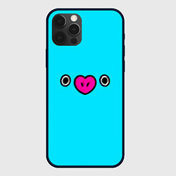 Чехол для iPhone 12 Pro BT21-Mang, цвет: 3D-черный
