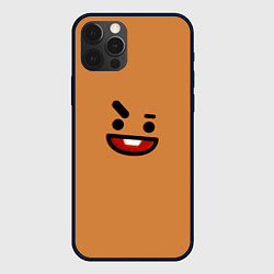 Чехол для iPhone 12 Pro BT21 Shooky, цвет: 3D-черный