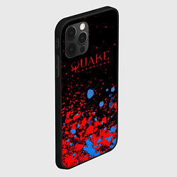 Чехол для iPhone 12 Pro Квейк чемпион, цвет: 3D-черный — фото 2