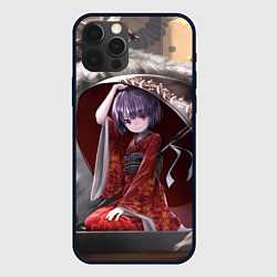 Чехол для iPhone 12 Pro Touhou Project Симмёмару Сукуна, цвет: 3D-черный