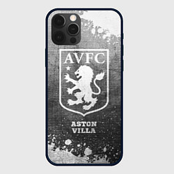 Чехол для iPhone 12 Pro Aston Villa - grey gradient, цвет: 3D-черный