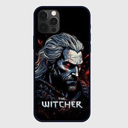 Чехол iPhone 12 Pro The Witcher blood