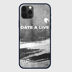 Чехол для iPhone 12 Pro Date A Live - grey gradient посередине, цвет: 3D-черный