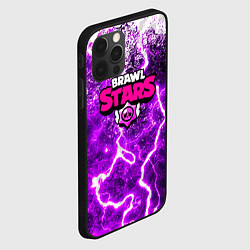 Чехол для iPhone 12 Pro Brawl stars storm neon, цвет: 3D-черный — фото 2