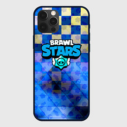 Чехол для iPhone 12 Pro Brawl stars текстура, цвет: 3D-черный