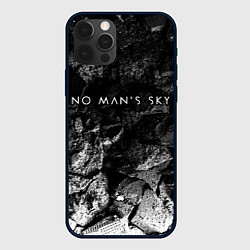 Чехол для iPhone 12 Pro No Mans Sky black graphite, цвет: 3D-черный