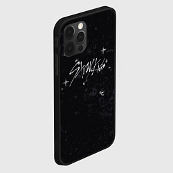 Чехол для iPhone 12 Pro Stray Kids жидкий металл, цвет: 3D-черный — фото 2