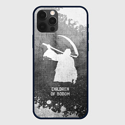 Чехол для iPhone 12 Pro Children of Bodom - grey gradient, цвет: 3D-черный