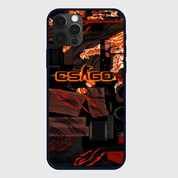 Чехол для iPhone 12 Pro CSGO howl kase, цвет: 3D-черный