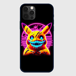 Чехол iPhone 12 Pro Terrible Pikachu - halloween fantasy