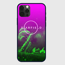 Чехол для iPhone 12 Pro Starfield space rpg, цвет: 3D-черный