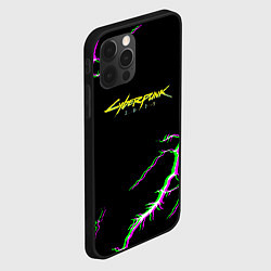 Чехол для iPhone 12 Pro Cyberpunk storm 2077, цвет: 3D-черный — фото 2