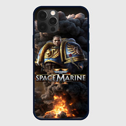 Чехол для iPhone 12 Pro Captain Titus Warhammer 40000 space marine 2, цвет: 3D-черный