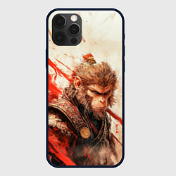 Чехол iPhone 12 Pro Wukong на фоне с брызгами