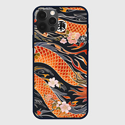 Чехол для iPhone 12 Pro Dragon wild, цвет: 3D-черный