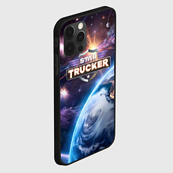 Чехол для iPhone 12 Pro Star Trucker logo, цвет: 3D-черный — фото 2
