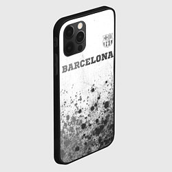 Чехол для iPhone 12 Pro Barcelona - white gradient посередине, цвет: 3D-черный — фото 2