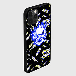 Чехол для iPhone 12 Pro NFS samurai logo, цвет: 3D-черный — фото 2