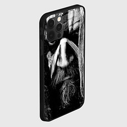 Чехол для iPhone 12 Pro Rob zombie - face, цвет: 3D-черный — фото 2
