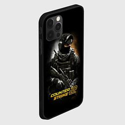 Чехол для iPhone 12 Pro Counter strike спецназовец, цвет: 3D-черный — фото 2