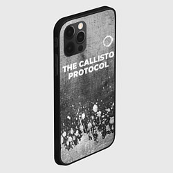 Чехол для iPhone 12 Pro The Callisto Protocol - grey gradient посередине, цвет: 3D-черный — фото 2
