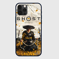 Чехол для iPhone 12 Pro Ацу из Ghost of Yotei, цвет: 3D-черный