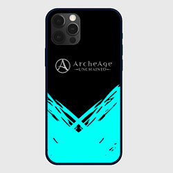Чехол для iPhone 12 Pro ArcheAge краски, цвет: 3D-черный