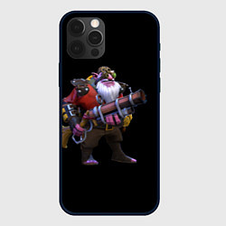 Чехол для iPhone 12 Pro Снайпер Dota 2, цвет: 3D-черный