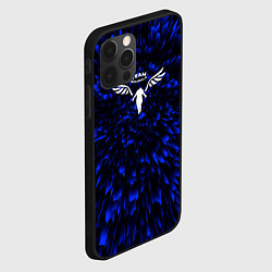 Чехол для iPhone 12 Pro Tokyo Revengers blue energy, цвет: 3D-черный — фото 2