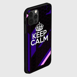 Чехол для iPhone 12 Pro Ceep Calm, цвет: 3D-черный — фото 2