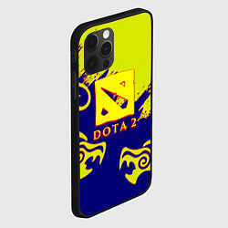 Чехол для iPhone 12 Pro Dota dragon steel, цвет: 3D-черный — фото 2