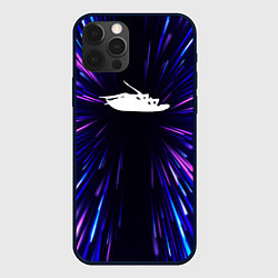 Чехол для iPhone 12 Pro Papa Roach neon energy, цвет: 3D-черный